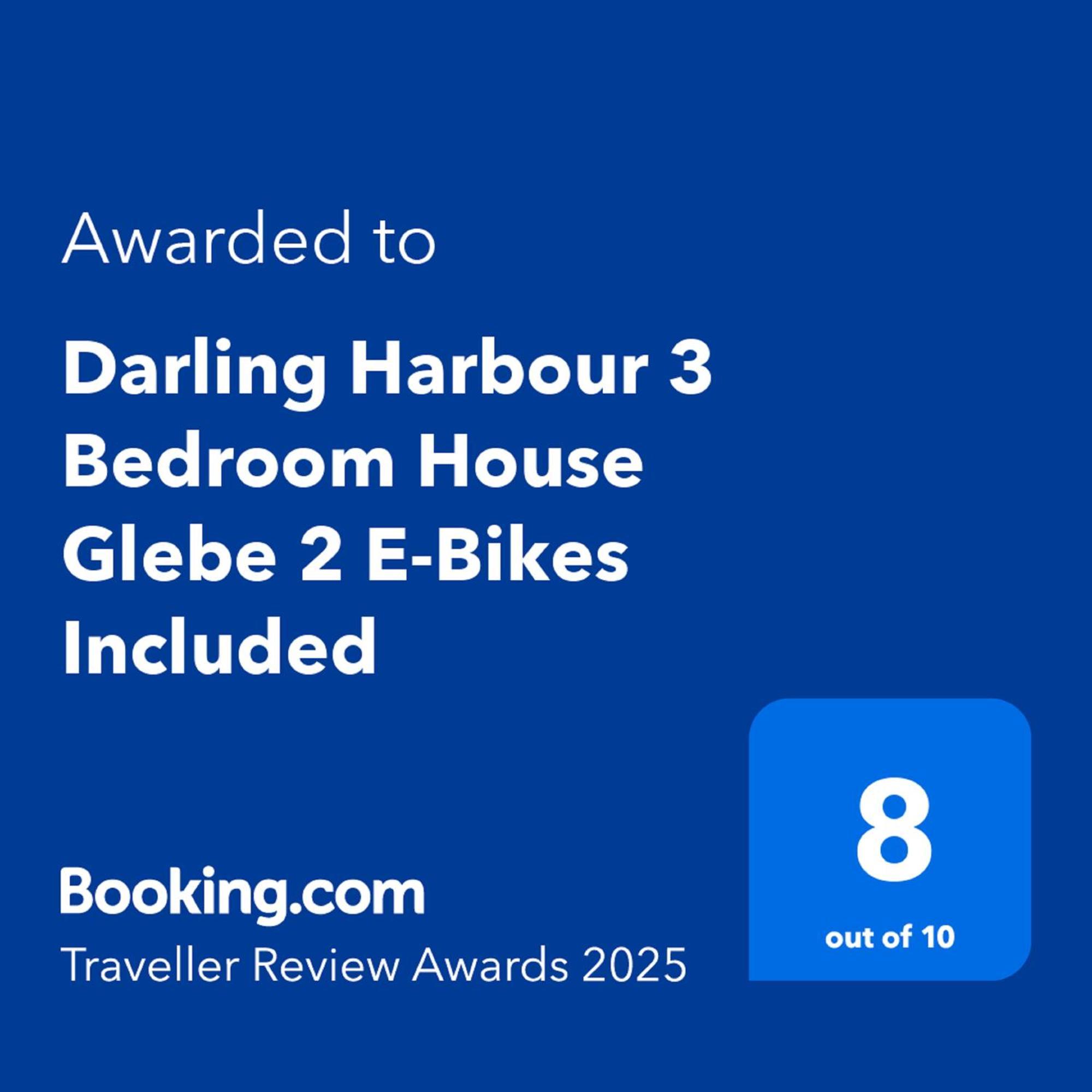 Darling Harbour 3 Bedroom House Glebe 2 E-Bikes Included Сидни Екстериор снимка